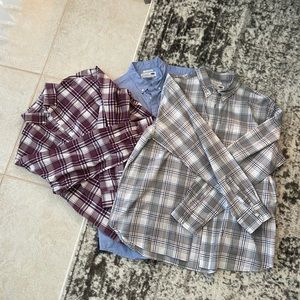 Men’s casual button down shirts